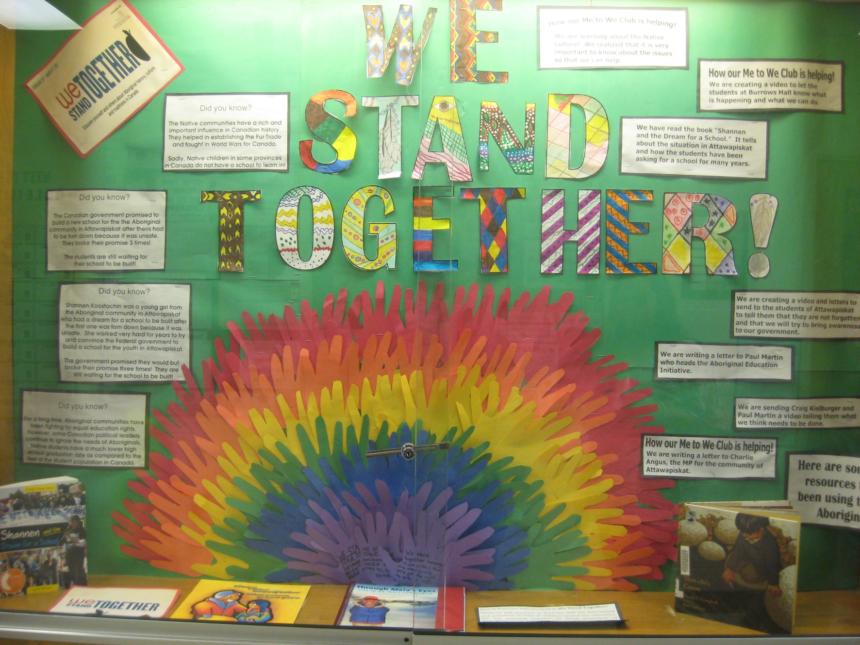 We Stand Together Display