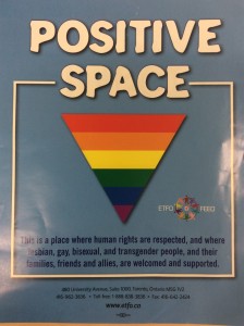 positive space poster